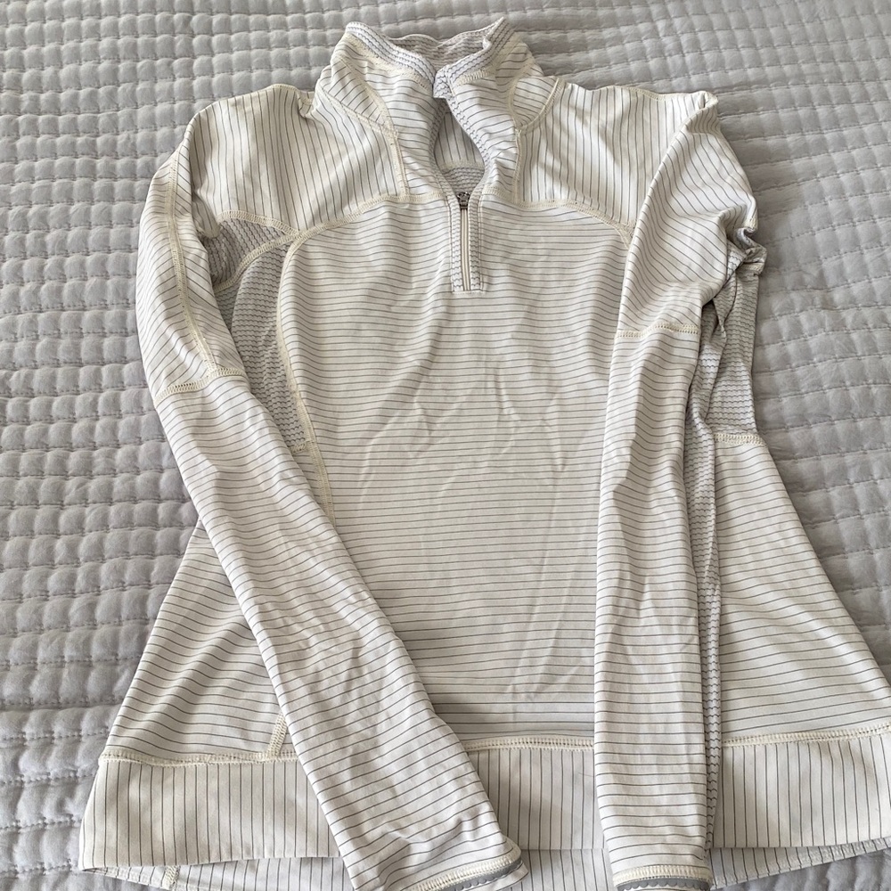 Lululemon Striped Long Sleeve Pullover